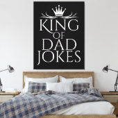 Toile Roi des blagues de papa (Insitu(Chambre))