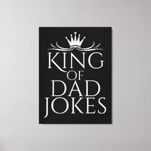 Toile Roi des blagues de papa