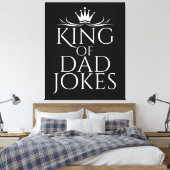 Toile Roi des blagues de papa (Insitu(Chambre))