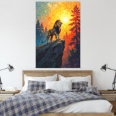 Toile Roi lunaire (Insitu(Chambre))