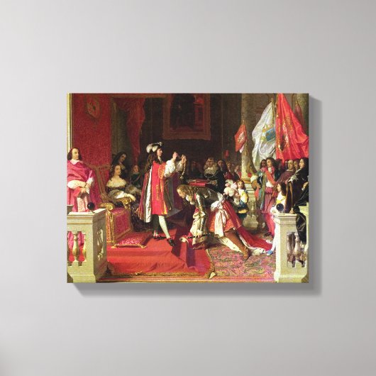 Toile Roi Philippe V d'Espagne (Recto)