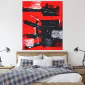 Toile Rojo #103 (Insitu(Chambre))