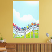 Toile Rollercoaster (Insitu(Salon))