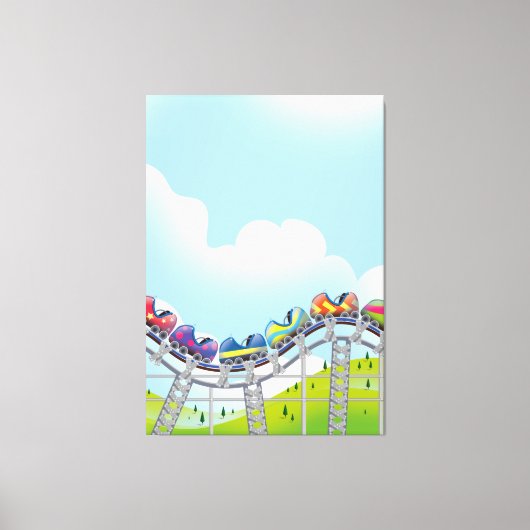 Toile Rollercoaster (Recto)