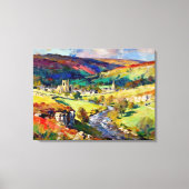 Toile Rolling Hills, Murs Calmes - Un Paysage Yorkshire (Recto)