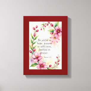 Toile Romains 12:12