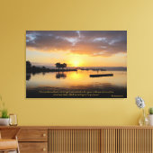 Toile Romains 8:28 Bible chrétienne Verse Canvas Art (Insitu(Salon))