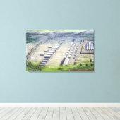 Toile Roman camp à Celtic Germania, as described by Tac (Insitu (Plancher de Bois))