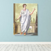 Toile Roman Citizen Claiming Employment (Insitu (Plancher de Bois))