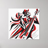 Toile Romance de Jazz coloré (Recto)