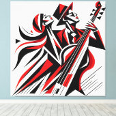 Toile Romance de Jazz coloré (Insitu (Plancher de Bois))