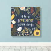Toile Romance V | A True Love Story (Insitu (Plancher de Bois))
