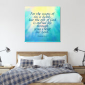 Toile Romans 6:23 Canvas Imprimer (Insitu(Chambre))