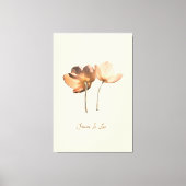 Toile Romantic Flowers in Love – Botanical Fantasy Boho (Recto)