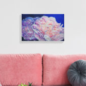 Toile Romantique élégante couleur rose blanc pastel (Insitu(Salon))