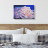 Toile Romantique élégante couleur rose blanc pastel (Insitu(Chambre))