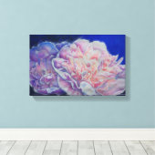 Toile Romantique élégante couleur rose blanc pastel (Insitu (Plancher de Bois))