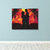 Toile romantique enveloppée (Insitu (Plancher de Bois))