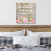 Toile Romantique rustique chic (Insitu(Chambre))