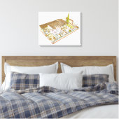 Toile Rome. Domus (Insitu(Chambre))