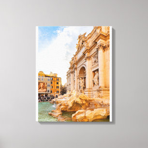 Toile Rome Fontaine de Trevi