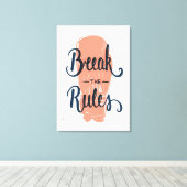 Toile Rompre Les Règles (Insitu (Plancher de Bois))