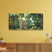 Toile Romulus, conquérant d'Acron, portant son butin à (Insitu(Salon))
