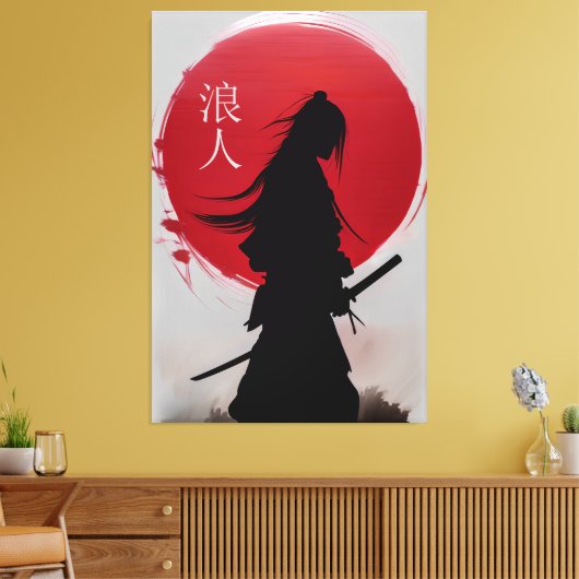 Toile Ronin Samurai errant (Insitu(Salon))