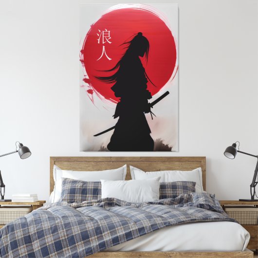 Toile Ronin Samurai errant (Insitu(Chambre))