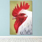 TOILE ROOSTER ART IMPRIMER 3 PANEL STRETCHÉ CANVAS (Insitu (Plancher de Bois))