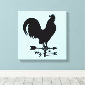 Toile Rooster de Weathervane (Insitu (Plancher de Bois))