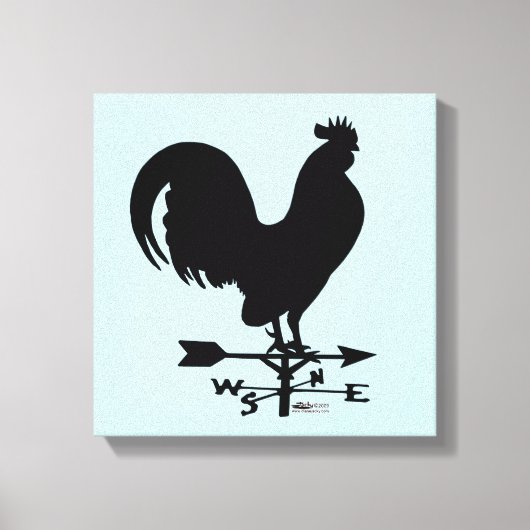 Toile Rooster de Weathervane (Recto)