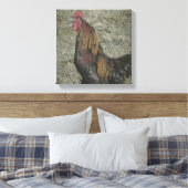 Toile Rooster Grunge (Insitu(Chambre))
