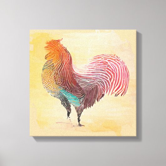 Toile Rooster vintage (Recto)