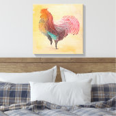 Toile Rooster vintage (Insitu(Chambre))