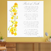 Toile Roots of Faith Imprimer (Insitu(Salon))