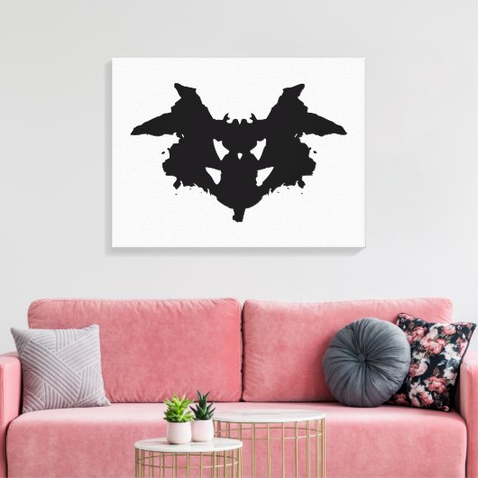 Toile Rorschach Inkblot (Insitu(Salon))