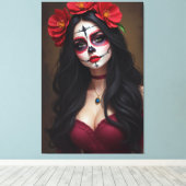 Toile Rosa de los Muertos (Insitu (Plancher de Bois))
