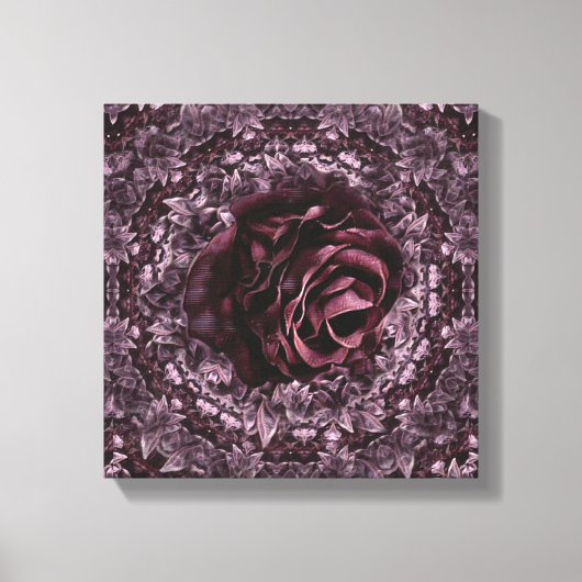 Toile Rosace Mandala  (Recto)