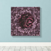 Toile Rosace Mandala  (Insitu (Plancher de Bois))