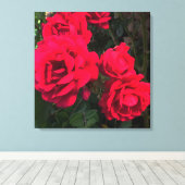 Toile Rosarium de Red Roses (Insitu (Plancher de Bois))