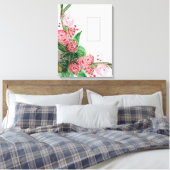 Toile Rosas rouge asymétrique (Insitu(Chambre))