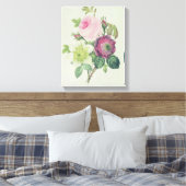 Toile Rose, anémone et clématide (Insitu(Chambre))