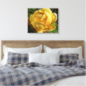 Toile Rose anglaise jaune (Insitu(Chambre))