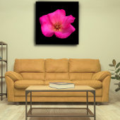 Toile Rose au stylo-feutre