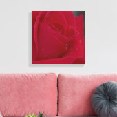 Toile Rose avec Dew (Insitu(Salon))