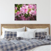Toile Rose Azalea Bush printemps floral (Insitu(Chambre))
