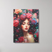 Toile Rose Baccara (Recto)