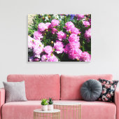 Toile rose blanc (Insitu(Salon))