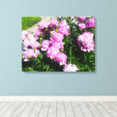 Toile rose blanc (Insitu (Plancher de Bois))